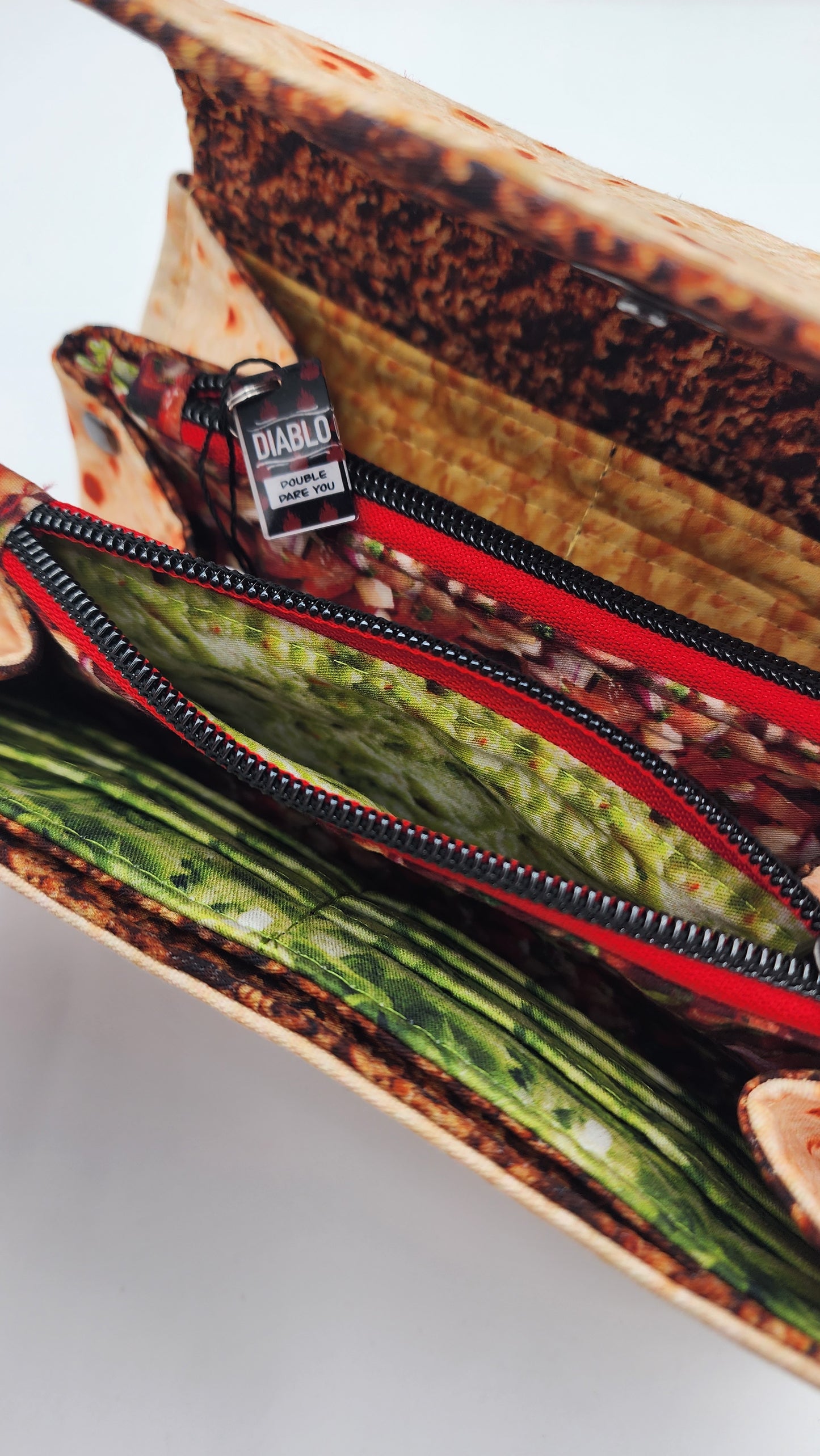 Burrito Themed Necessary Clutch Wallet