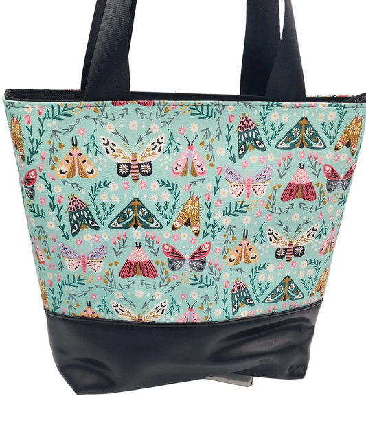 Tuesday Tote - Moth Pebble Vinyl
