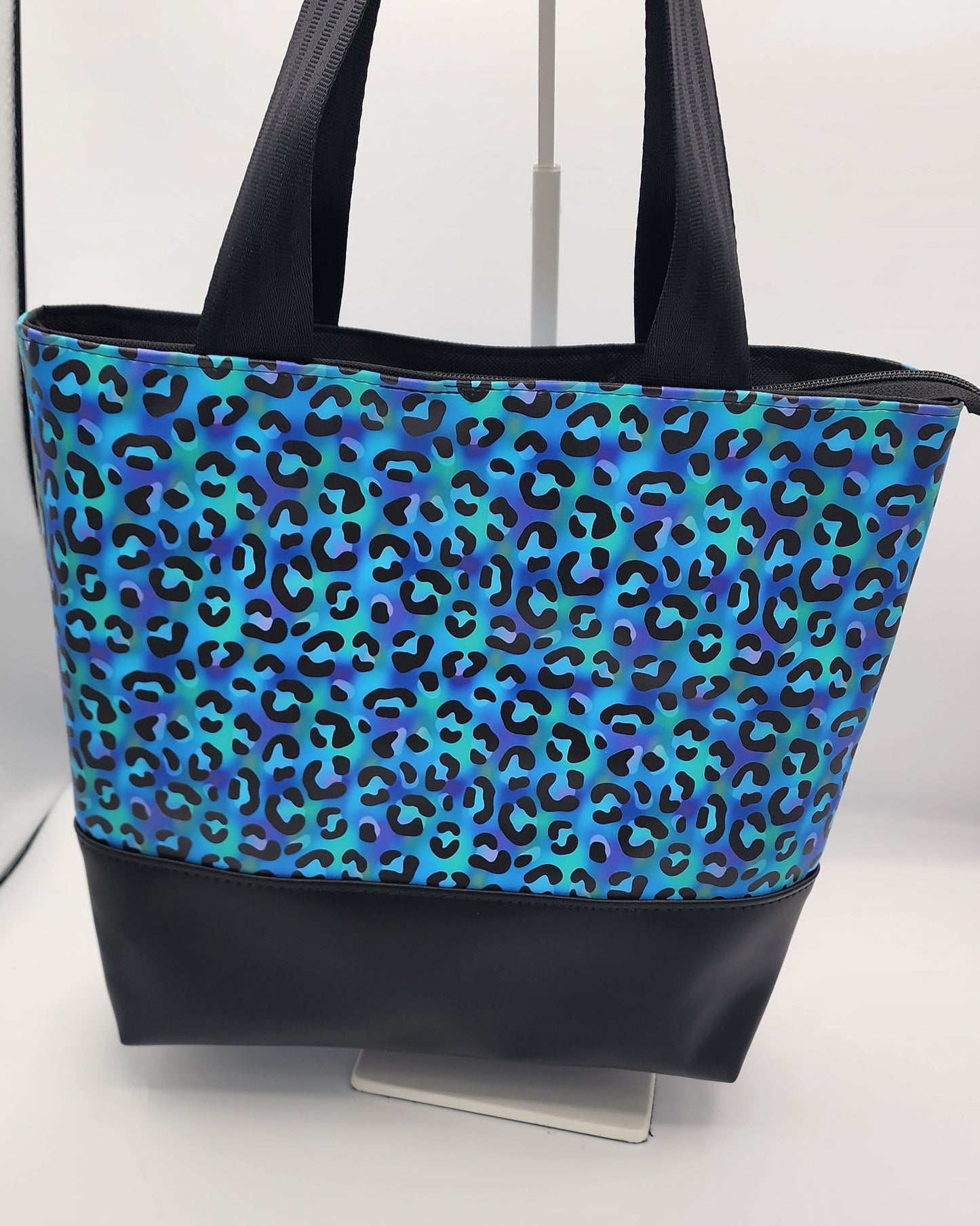 Tuesday Tote - Galaxy Leopard Hazel (Vinyl)