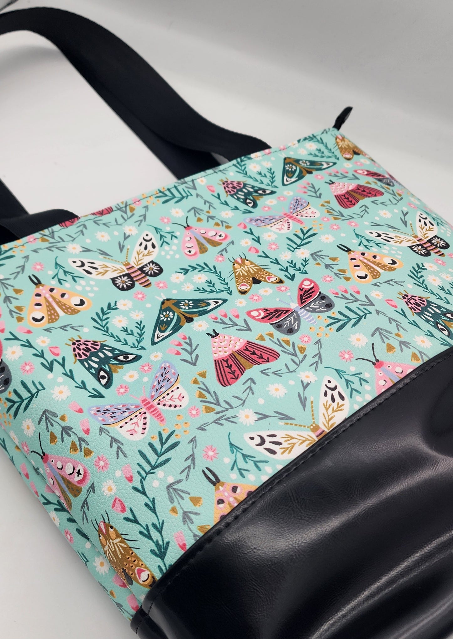 Tuesday Tote - Moth Pebble Vinyl