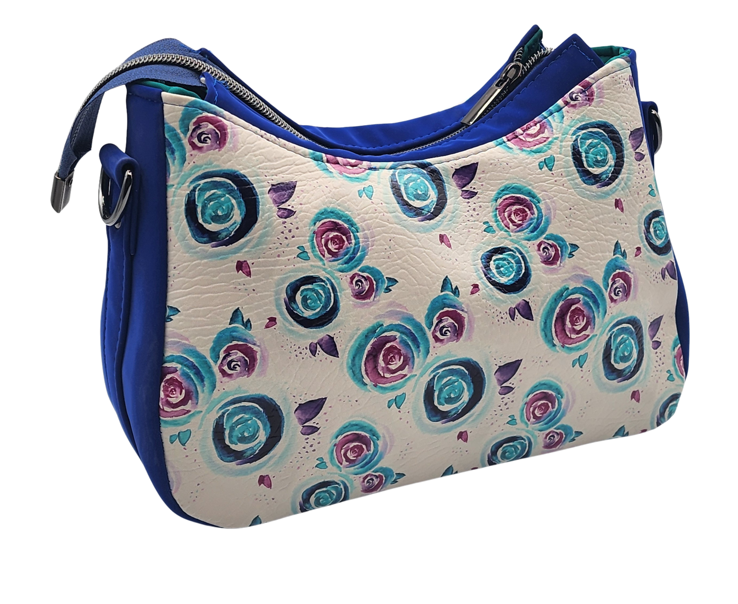 Annabella Crossbody - Rose Print