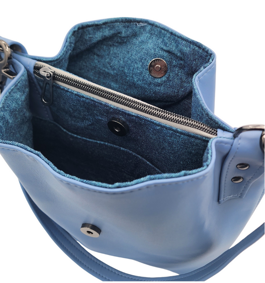 Denim Blue - Hinterland Shoulder Bag
