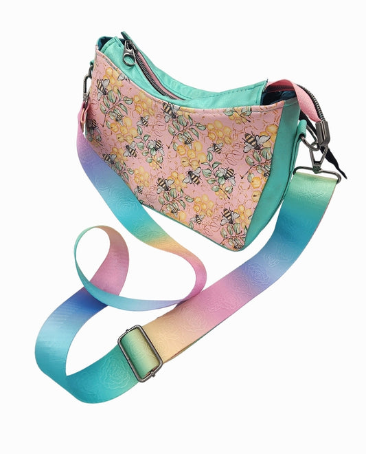 Annabella Crossbody - Bees Knees (Pink Lemonade)