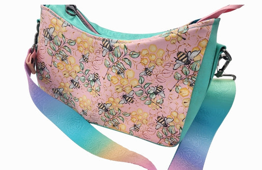 Annabella Crossbody - Bees Knees (Pink Lemonade)