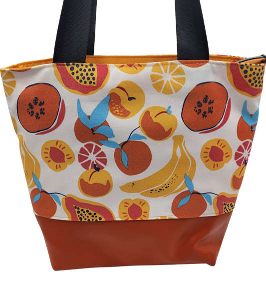 Tuesday Tote - Fruit Canvas