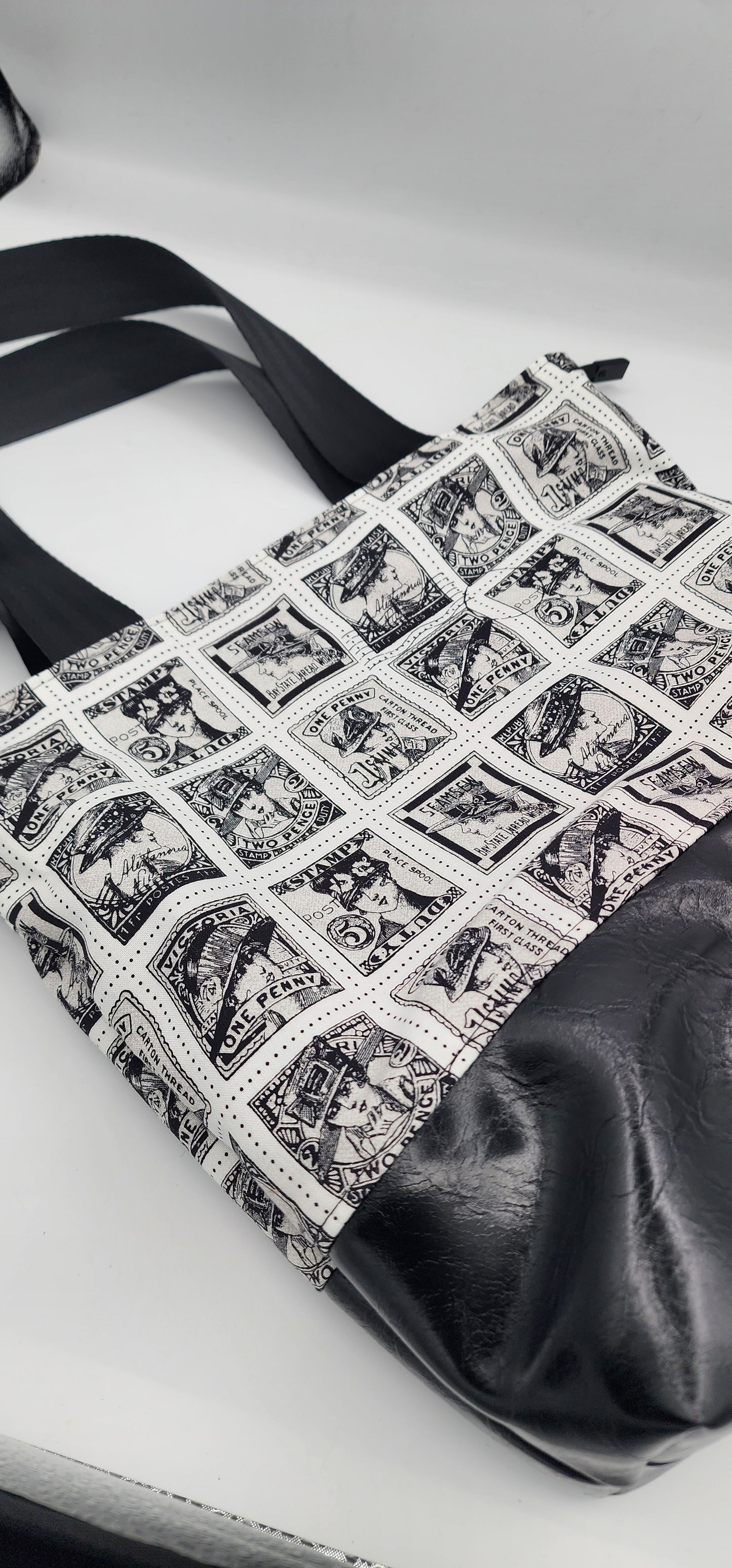 Tuesday Tote - Vintage Postage Stamps