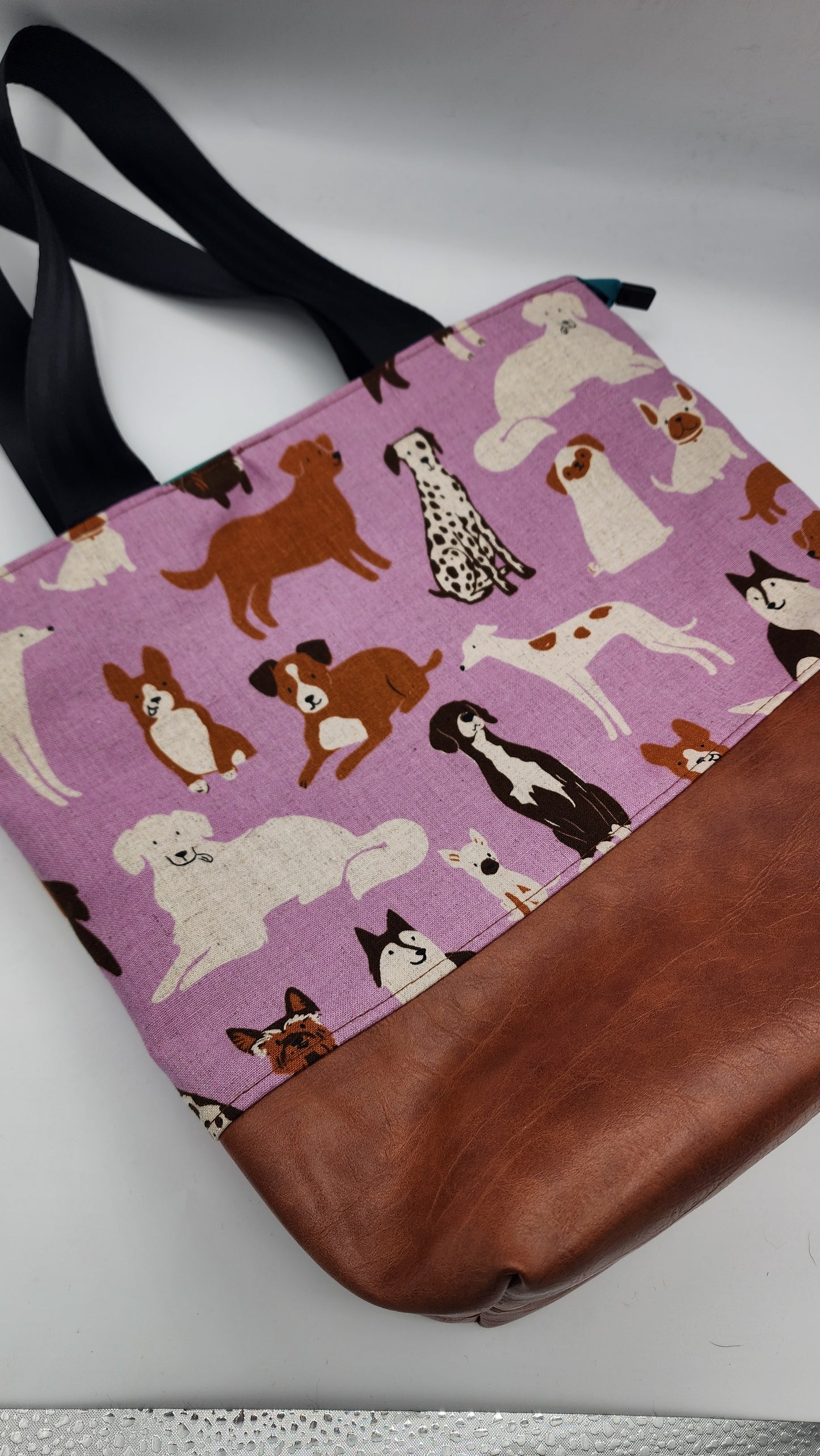 Tuesday Tote - Dog Park Lavender
