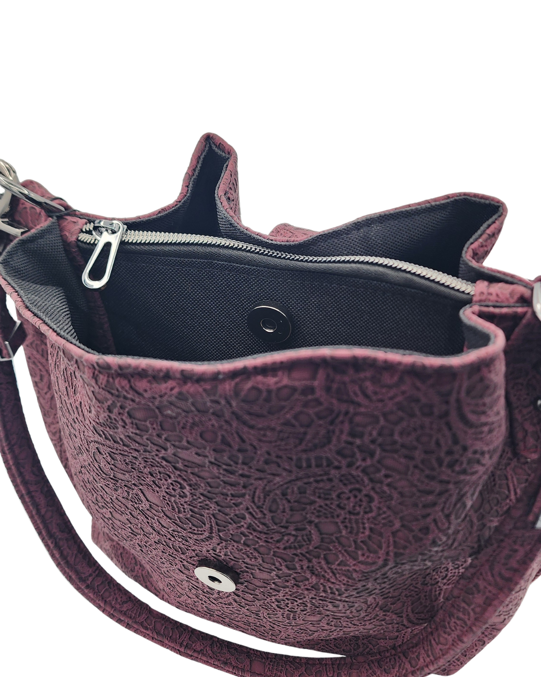 Wine Lace - Hinterland Shoulder Bag