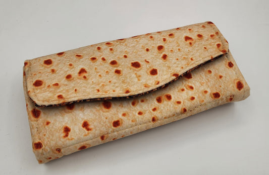 Burrito Themed Necessary Clutch Wallet