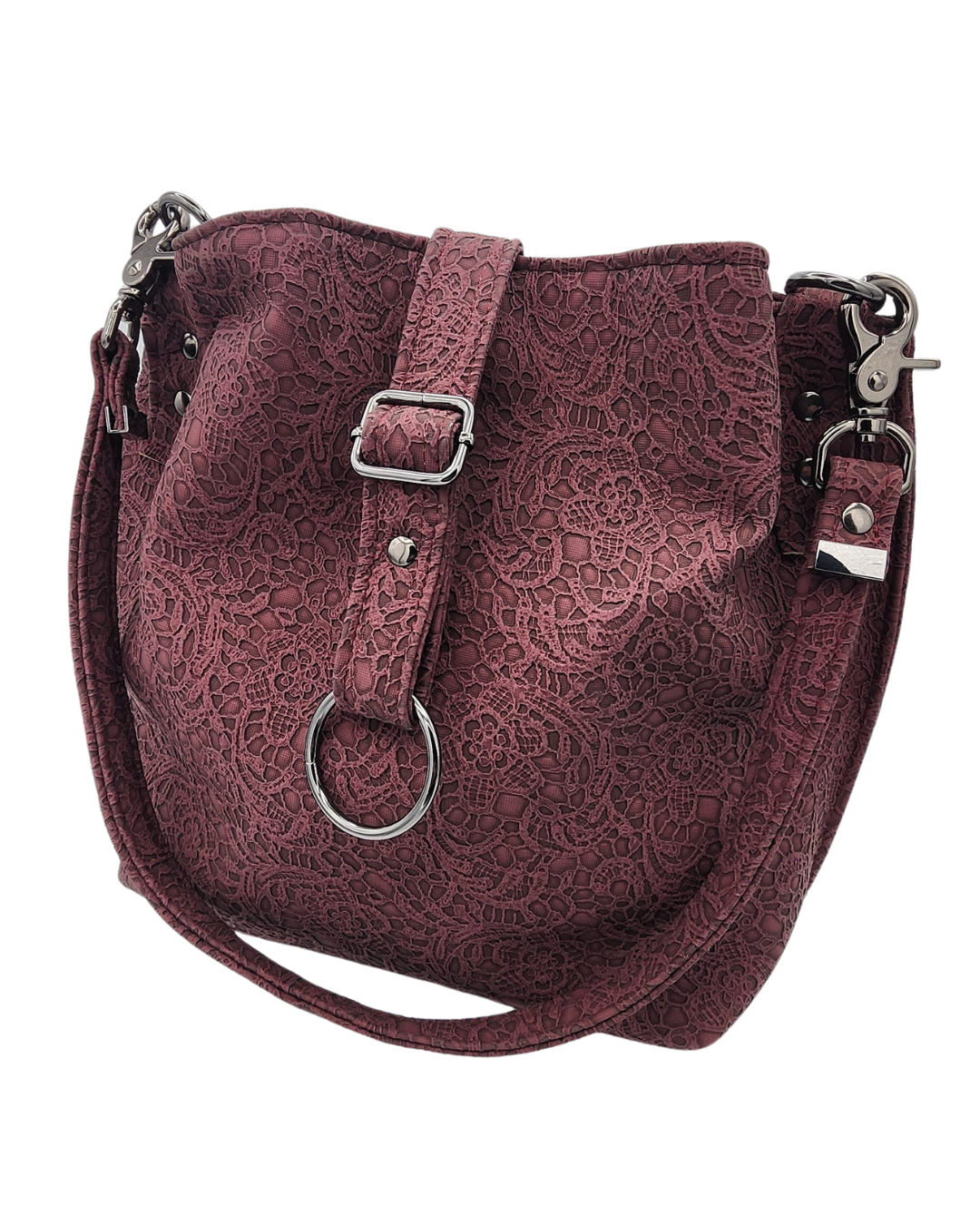 Wine Lace - Hinterland Shoulder Bag