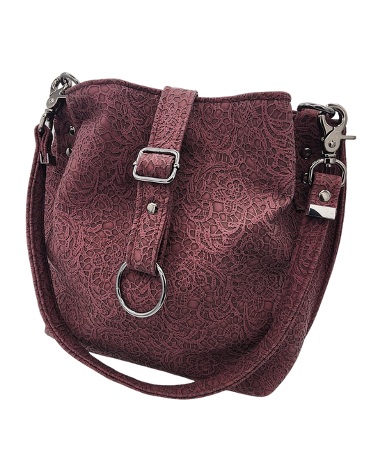 Wine Lace - Hinterland Shoulder Bag