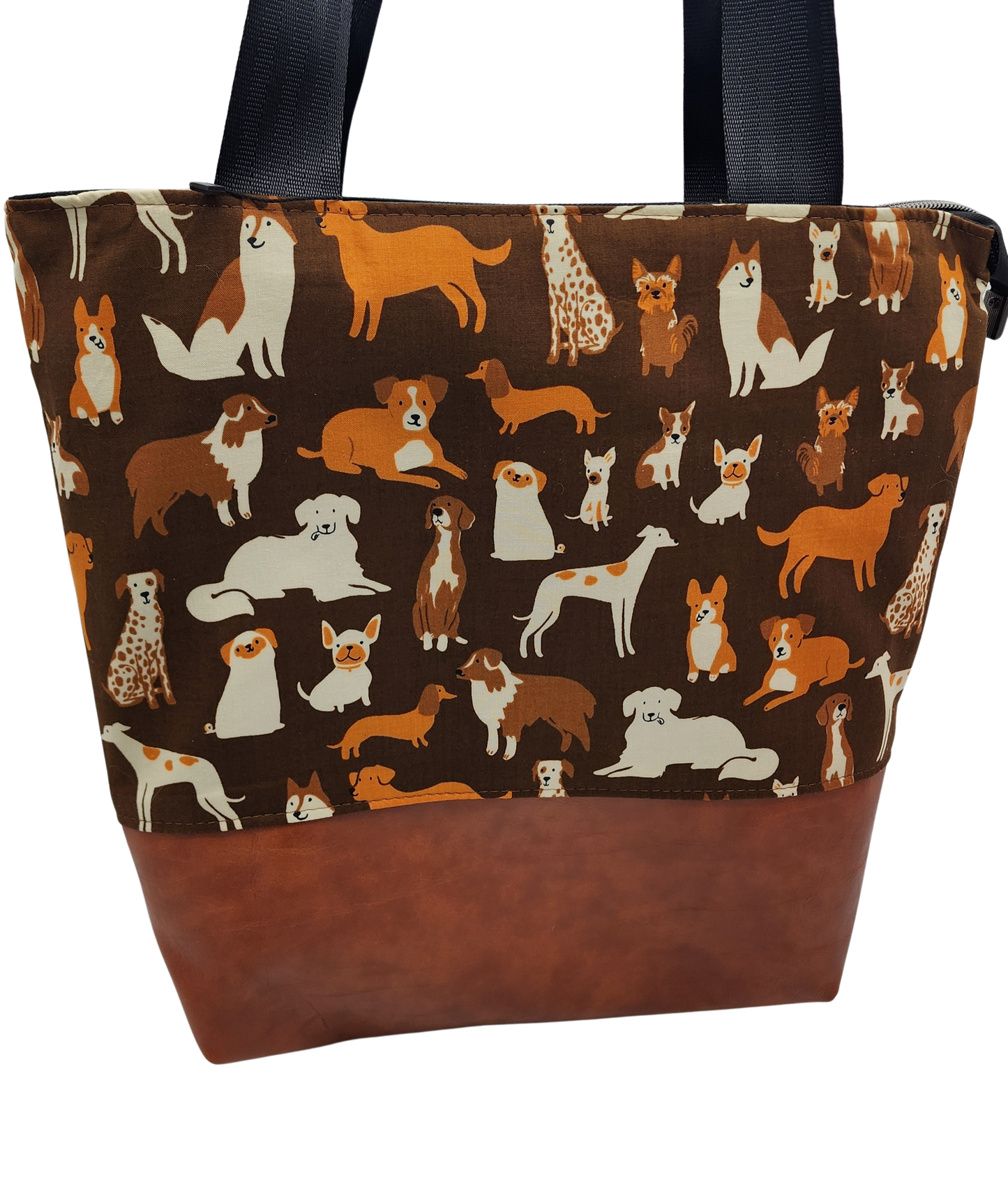 Tuesday Tote - Dog Park on Brown