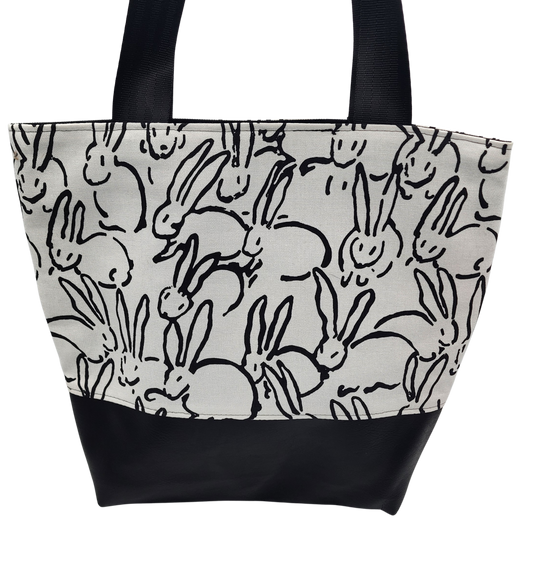 Tuesday Tote - White Rabbit Canvas