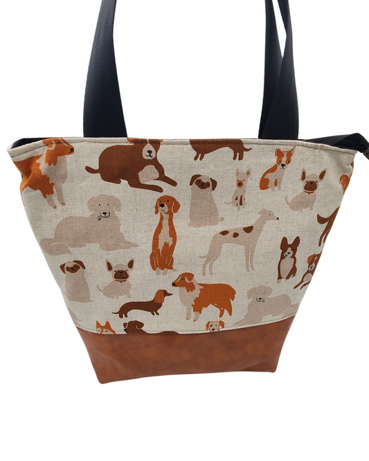 Tuesday Tote - Dog Park Canva