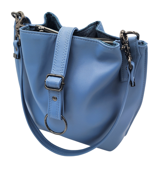 Denim Blue - Hinterland Shoulder Bag