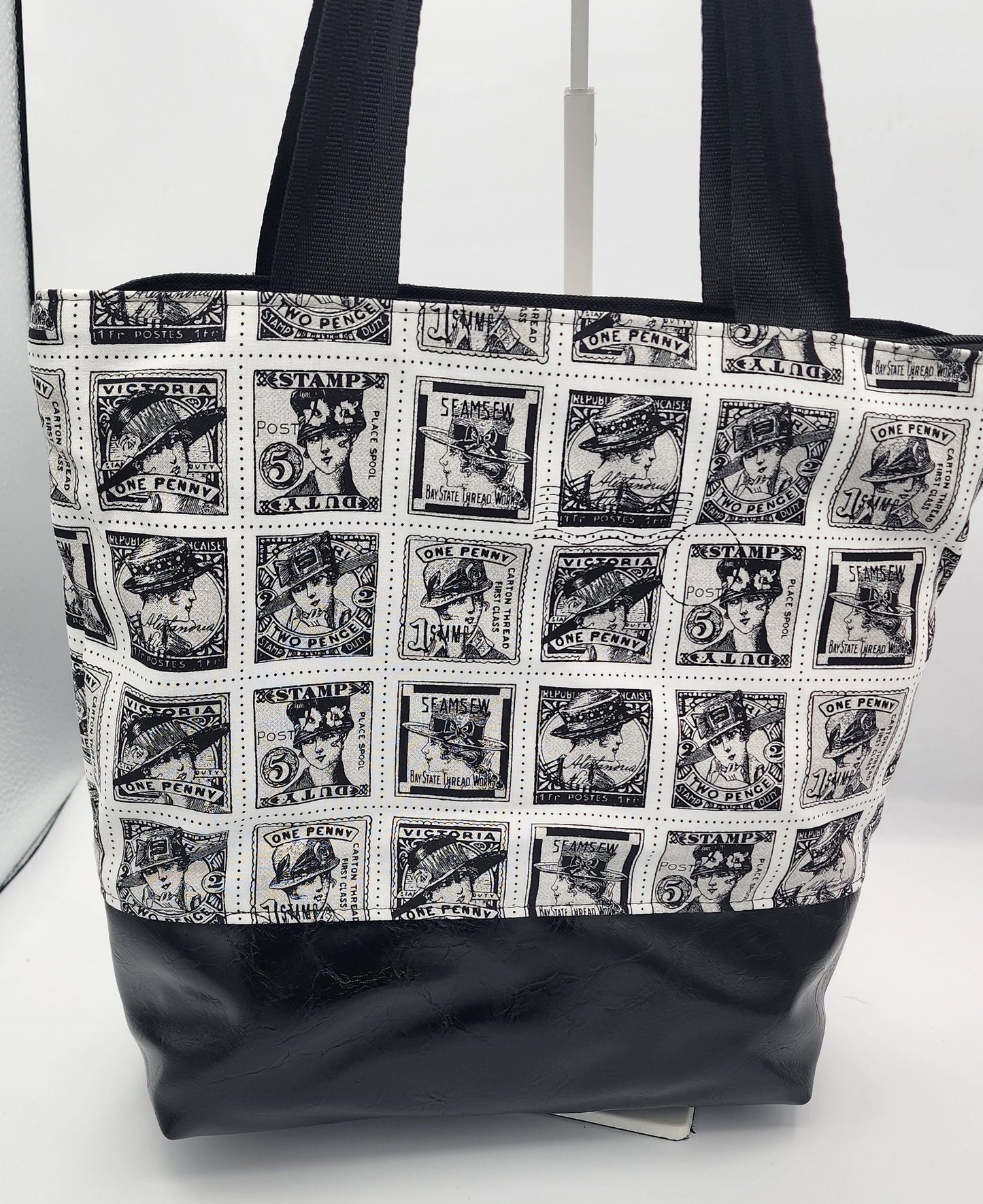 Tuesday Tote - Vintage Postage Stamps
