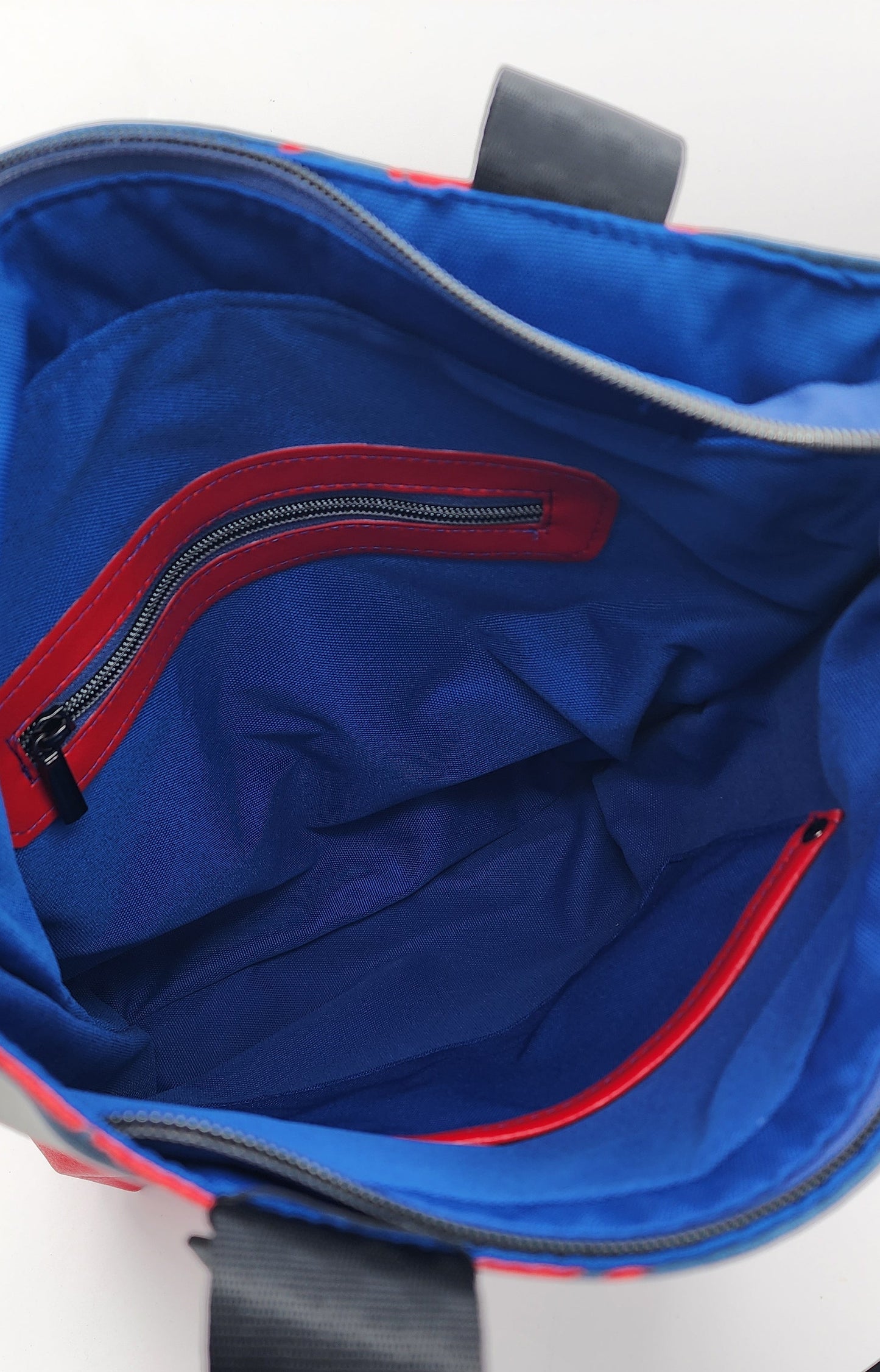 Tuesday Tote - Lobster Stripe Canvas